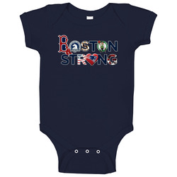 Boston Strong Marathon Baby One Piece Boston Strong Marathon Baby One Piece