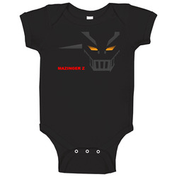 Black Mazinger Z Baby One Piece