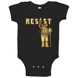 Smokey Bears Says Resist Baby One Piece Smokey Bears Says Resist Baby One Piece