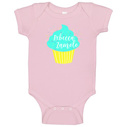 Rebecca Ramolo Teal Cupcake Trending Popular Youtube Personality Baby One Piece Rebecca Ramolo Teal Cupcake Trending Popular Youtube Personality Baby One Piece