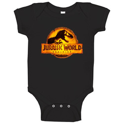 Jurassic World 3 Dominion Park 2022 New Movie Poster Dinosaur Life Found A Way Logo Baby One Piece Jurassic World 3 Dominion Park 2022 New Movie Poster Dinosaur Life Found A Way Logo Baby One Piece