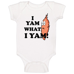 I Yam W I Yam Funny Baby One Piece I Yam W I Yam Funny Baby One Piece