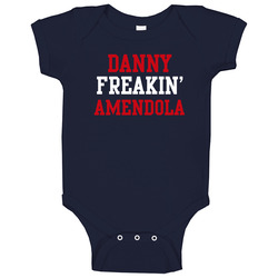 Danny Freakin' Amendola New England Football Player Cool Fan Baby One Piece Danny Freakin' Amendola New England Football Player Cool Fan Baby One Piece