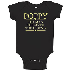 22547043 Poppy Man Myth Legend Baby One Piece