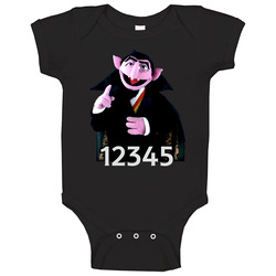 Sesame Street The Count Baby One Piece Sesame Street The Count Baby One Piece