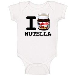 I Love Nutella Baby One Piece I Love Nutella Baby One Piece