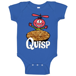Quisp Cereal Logo Mascot Baby One Piece Quisp Cereal Logo Mascot Baby One Piece