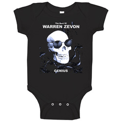 Warren Zevon Baby One Piece Warren Zevon Baby One Piece