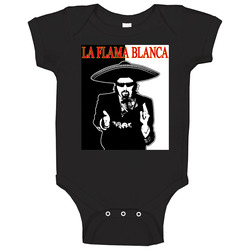 Kenny Powers La Flama Blanca Baby One Piece Kenny Powers La Flama Blanca Baby One Piece