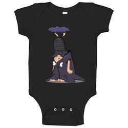 Flintstone Bad Luck Fate Schleprock Funny Baby One Piece Flintstone Bad Luck Fate Schleprock Funny Baby One Piece