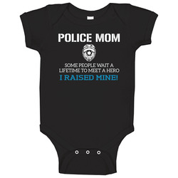 Police Mom Baby One Piece Police Mom Baby One Piece