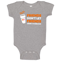 Dunkin Donuts Parody Funny Baby One Piece Dunkin Donuts Parody Funny Baby One Piece