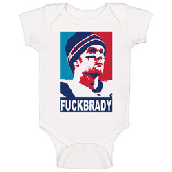 Fuck Tom Brady Cheater Deflate Gate Football Baby One Piece Fuck Tom Brady Cheater Deflate Gate Football Baby One Piece