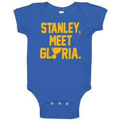 Stanley Meet Gloria Baby One Piece Stanley Meet Gloria Baby One Piece
