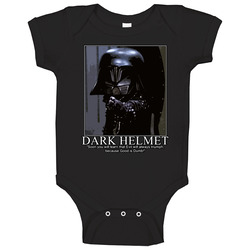Spaceballs Dark Helmet Quote Classic Baby One Piece Spaceballs Dark Helmet Quote Classic Baby One Piece