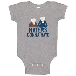 Muppets Haters Gonna Hate Baby One Piece Muppets Haters Gonna Hate Baby One Piece