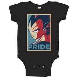 Vegeta pride t-shirt Dragon Ball Z tee Baby One Piece