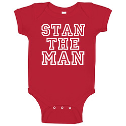 Stan Wawrinka Stan The Man Tennis Champ Baby One Piece Stan Wawrinka Stan The Man Tennis Champ Baby One Piece