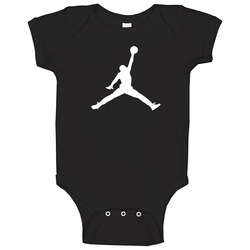 The Jump Man Basketball Jordan Baby One Piece The Jump Man Basketball Jordan Baby One Piece