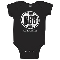688 Club Atlanta Fun Clueless Popular Movie Baby One Piece 688 Club Atlanta Fun Clueless Popular Movie Baby One Piece