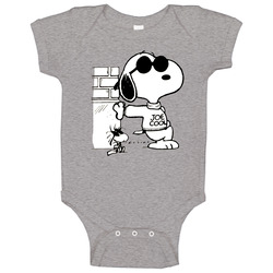 Snoopy Joe Cool Baby One Piece Snoopy Joe Cool Baby One Piece