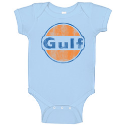 Gulf Oil Racing Baby One Piece Gulf Oil Racing Baby One Piece