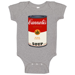 Campbell's Soup Sativa Weed That 70's Show Steven Hyde Eric Foreman Inspired Baby One Piece Campbell's Soup Sativa Weed That 70's Show Steven Hyde Eric Foreman Inspired Baby One Piece