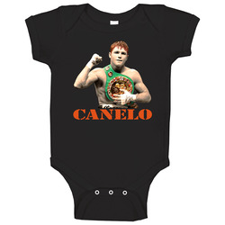 Saul Canelo Alvarez Mexican Mexico Boxing Boxer Baby One Piece