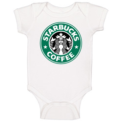 Starbucks Coffee Popular Logo Baby One Piece Starbucks Coffee Popular Logo Baby One Piece