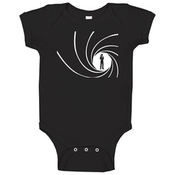 New James Bond Movie Baby One Piece New James Bond Movie Baby One Piece