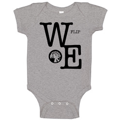 We Flip Minnesota Basketball Flip Saunders Tribute Baby One Piece We Flip Minnesota Basketball Flip Saunders Tribute Baby One Piece
