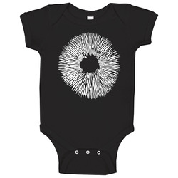 Black White Print 7.2.19 Baby One Piece Black White Print 7.2.19 Baby One Piece