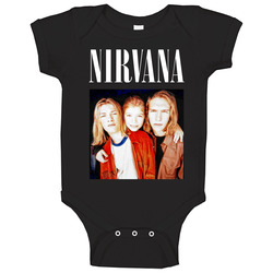 Funny Nirvana Hanson Mashup 90's Pop Punk Band Fan Baby One Piece Funny Nirvana Hanson Mashup 90's Pop Punk Band Fan Baby One Piece