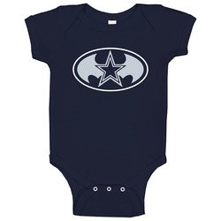 Batstar - Batman Dallas Football Baby One Piece Batstar - Batman Dallas Football Baby One Piece