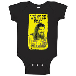 Cactus Jack Wanted Dead Wrestling Baby One Piece Cactus Jack Wanted Dead Wrestling Baby One Piece