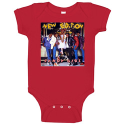 New Edition Retro Candy Girl Cover Baby One Piece New Edition Retro Candy Girl Cover Baby One Piece