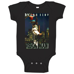 Retro Seattle Basketball Shawn Kemp Reign Man Baby One Piece Retro Seattle Basketball Shawn Kemp Reign Man Baby One Piece