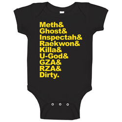 Meth & Ghost & Inspectah Wu Tang Clan Members Rap Baby One Piece Meth & Ghost & Inspectah Wu Tang Clan Members Rap Baby One Piece