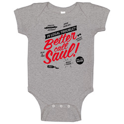 Better Call Saul Baby One Piece Better Call Saul Baby One Piece