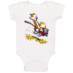 Calvin And Hobbes Baby One Piece Calvin And Hobbes Baby One Piece
