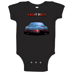 Kitt Knight Rider Retro Tv Show Baby One Piece
