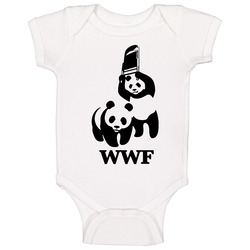 Funny Wwf Parody Panda Wildlife Joke Wrestling Baby One Piece Funny Wwf Parody Panda Wildlife Joke Wrestling Baby One Piece
