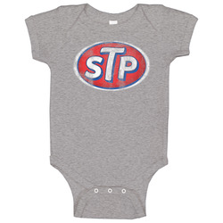 Stp Motor Oil Vintage Logo Baby One Piece Stp Motor Oil Vintage Logo Baby One Piece