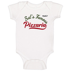 Sals Famous Pizzaria Mookie Spike Lee Baby One Piece Sals Famous Pizzaria Mookie Spike Lee Baby One Piece