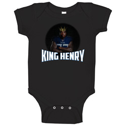 Derrick Henry King Henry Tennessee Football Baby One Piece Derrick Henry King Henry Tennessee Football Baby One Piece