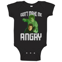 The Incredible Hulk Dont Make Me Angry 90s Tv Series Baby One Piece The Incredible Hulk Dont Make Me Angry 90s Tv Series Baby One Piece