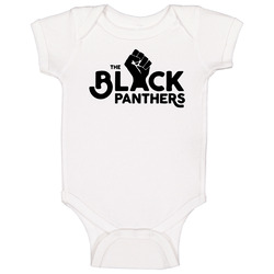 The Black Panthers Party Fist Logo Fan Baby One Piece The Black Panthers Party Fist Logo Fan Baby One Piece