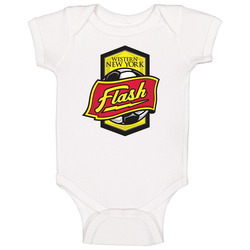 Western New York Flash Women's Professional Soccer League Team Logo Baby One Piece Western New York Flash Women's Professional Soccer League Team Logo Baby One Piece