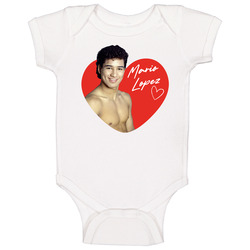 Mario Lopez 90s Movie Tv Stars Heartthrob Fan Baby One Piece Mario Lopez 90s Movie Tv Stars Heartthrob Fan Baby One Piece
