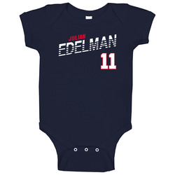 Julian Edelman 11 Favorite Player New England Football Fan Baby One Piece Julian Edelman 11 Favorite Player New England Football Fan Baby One Piece